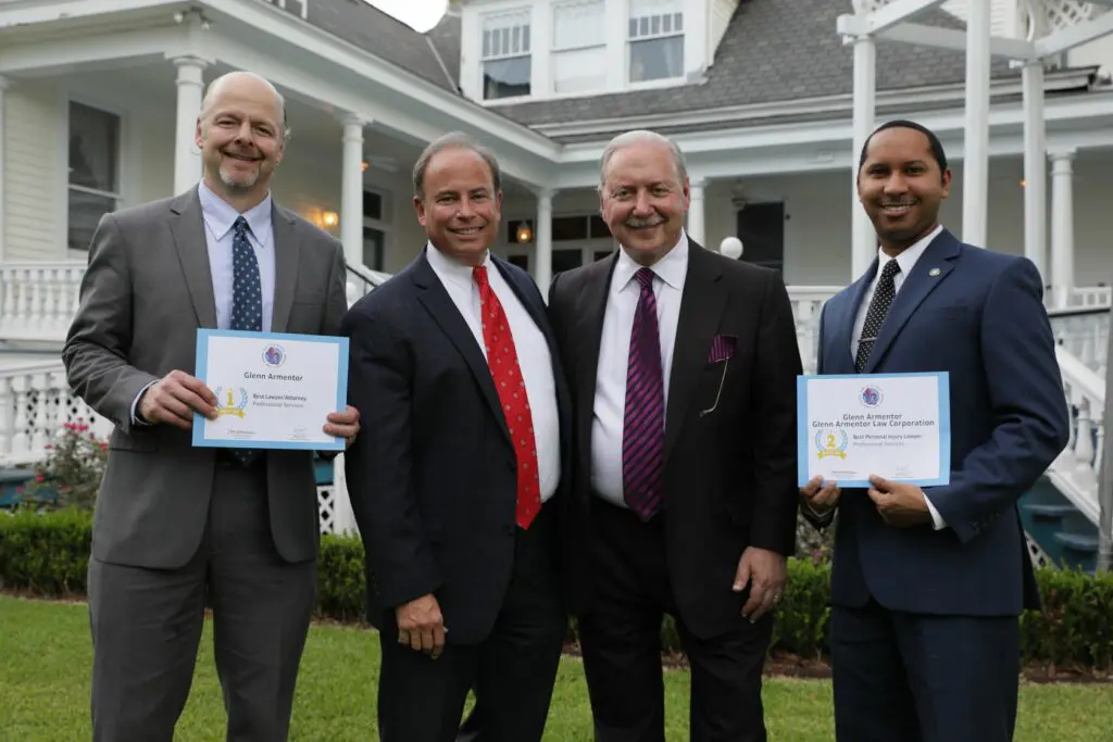 Certificate presentation on the lawn of Good Hope Hall