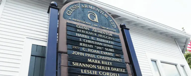 The attorneys of The Glenn Armentor Law Corporation