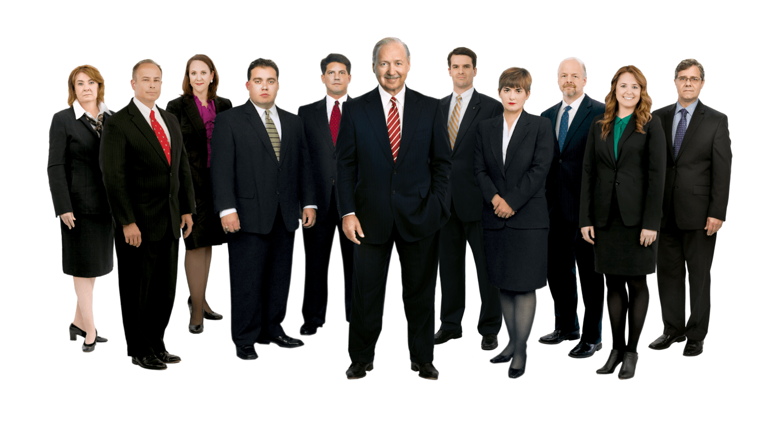 The Glenn Armentor Law Corporation - Personal Injury Lawyers - Group Photo of all attorneys