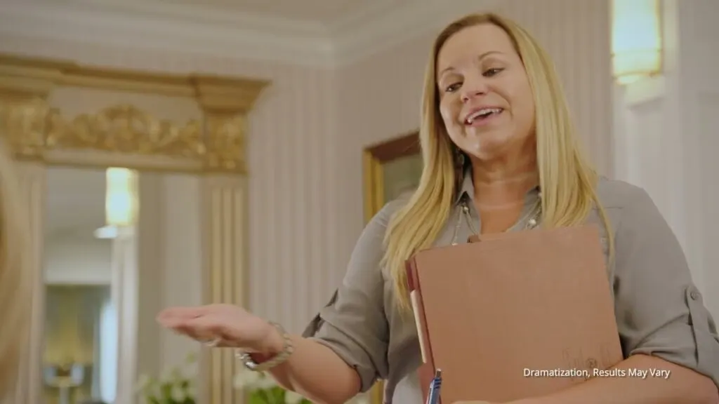 Glenn Armentor staff member with a client file – Free Legal Advice video still